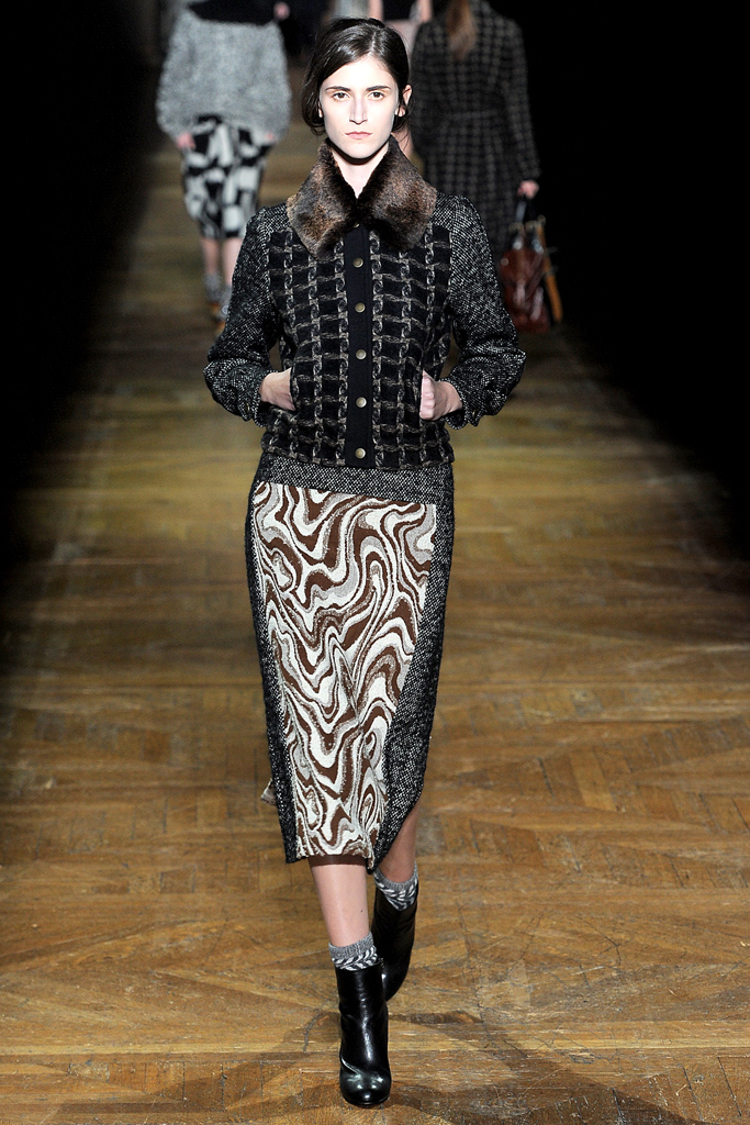 Dries Van Noten 2011秋冬成衣