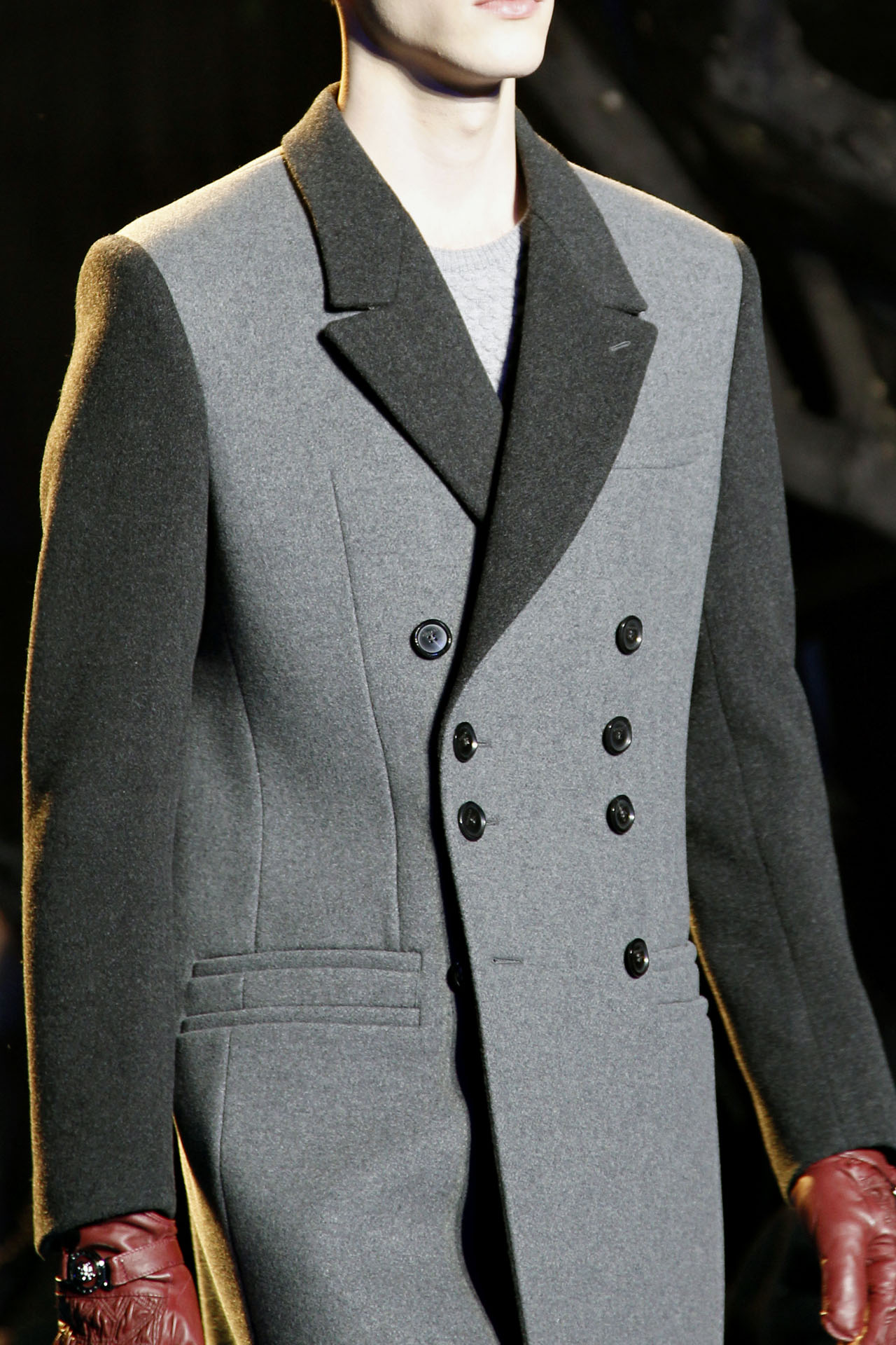 Versace 2011秋冬男装细节