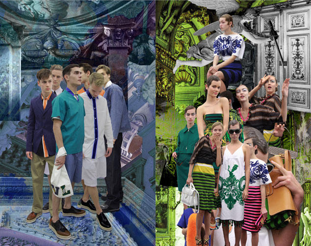 Prada 2011春夏Fantasy Lookbook 