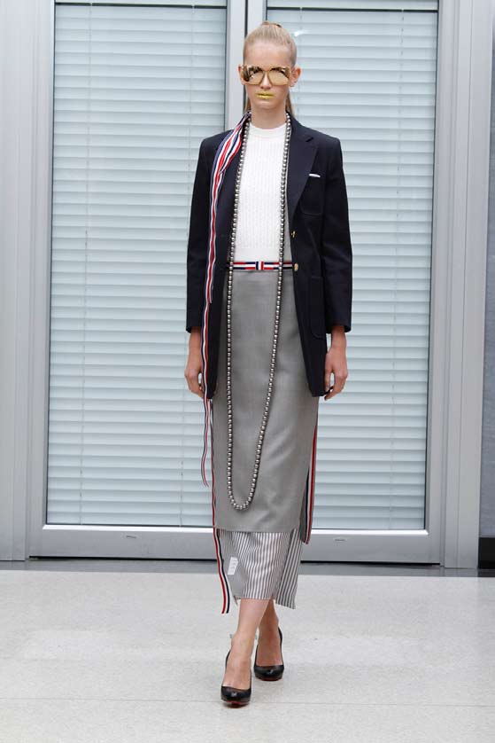 Thom Browne 11春夏女装 秀场