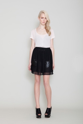 Blak Basics 柔和飘逸的薄纱美 2011 LookBook