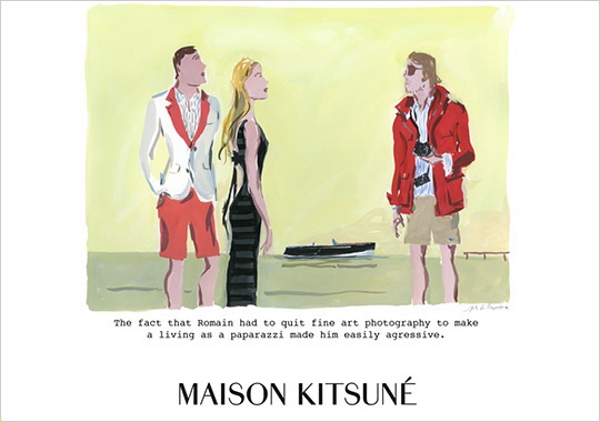 Maison Kitsune2011春夏广告