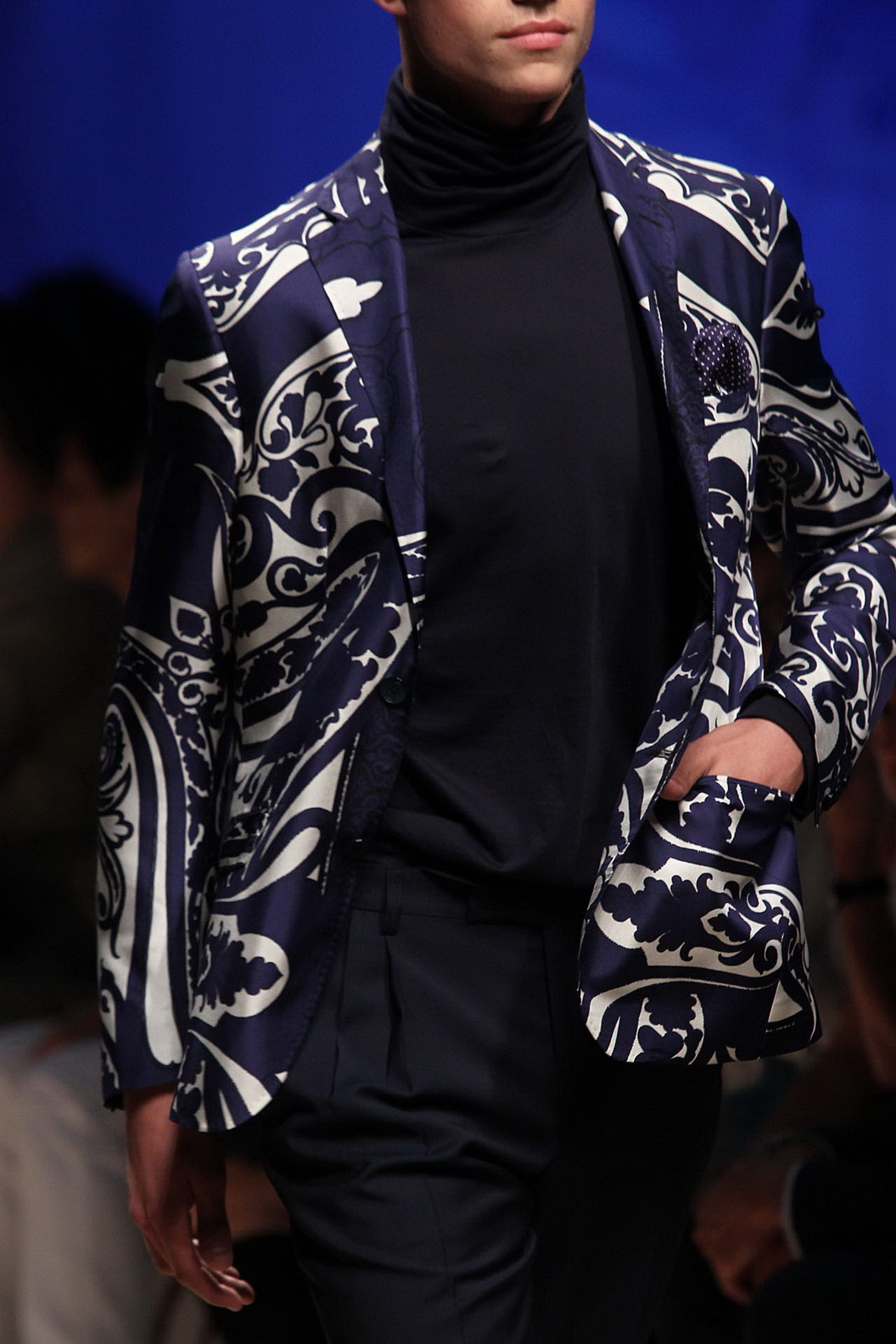 Etro 2012春夏男装细节