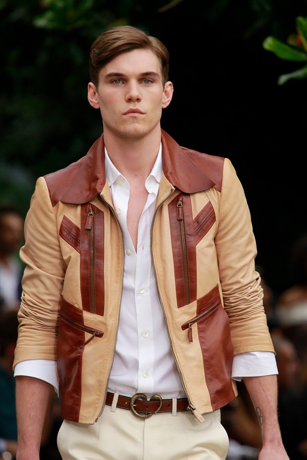 Roberto Cavalli 2012春夏男装细节