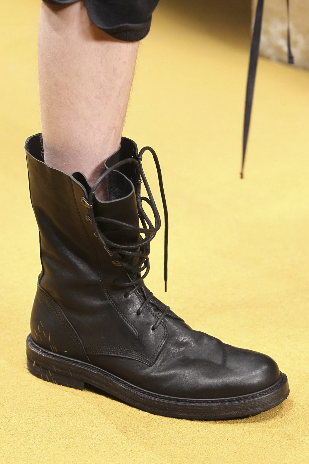 Ann Demeulemeester 2012春夏男装细节