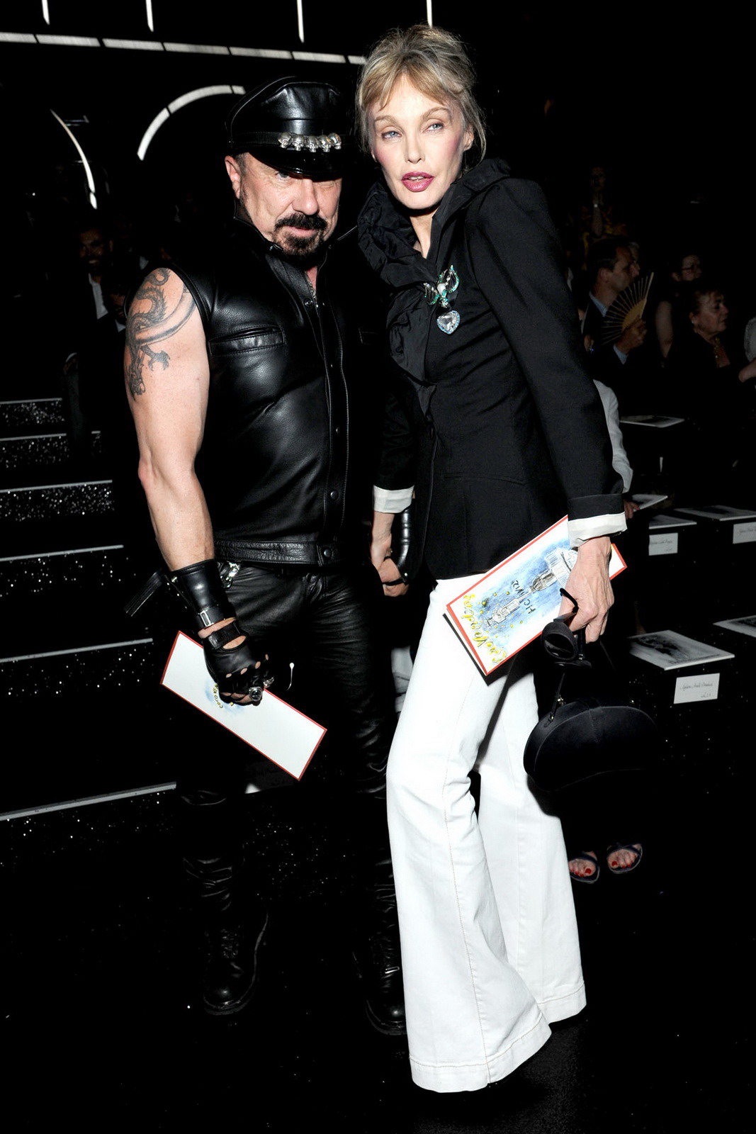 Chanel 2011秋冬高级定制前排明星 