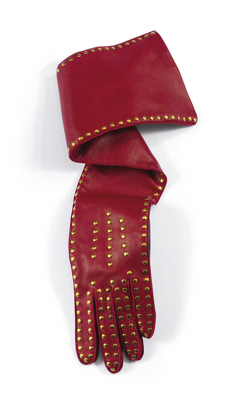 Long Gloves Rider - red 