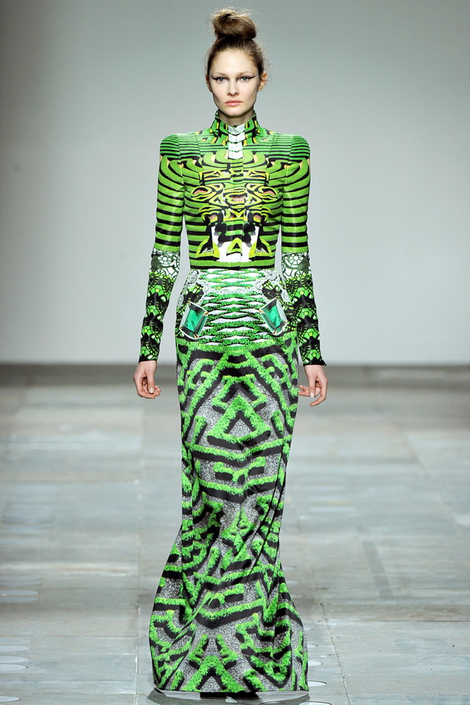 Mary Katrantzou 2012�ﶬ���¸���ͼƬ