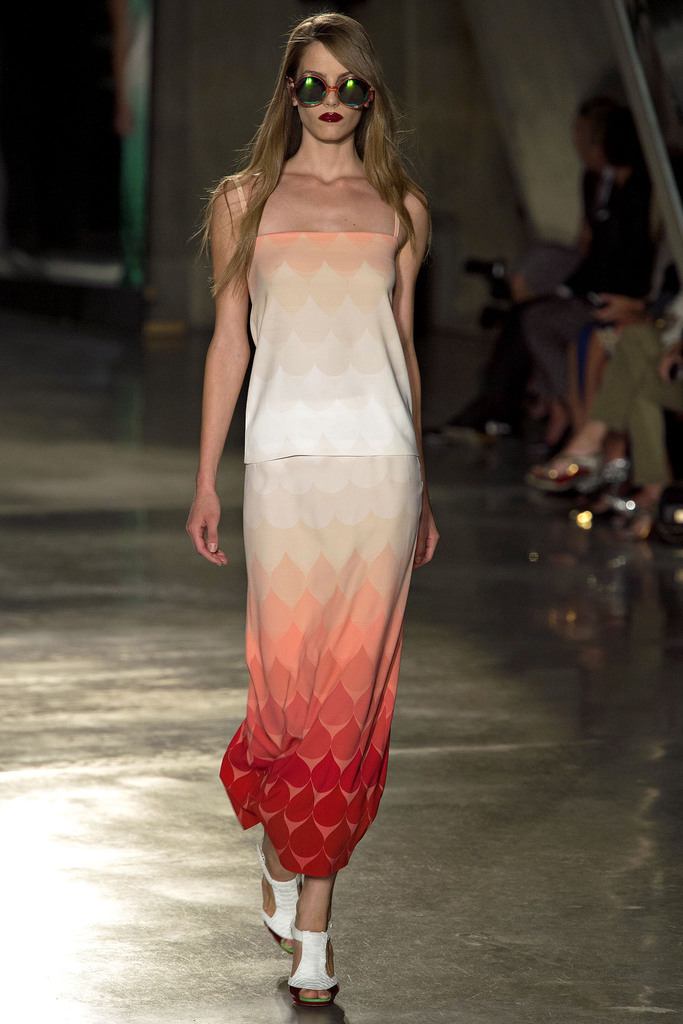 Jonathan Saunders 2013�����㳡����ͼƬ