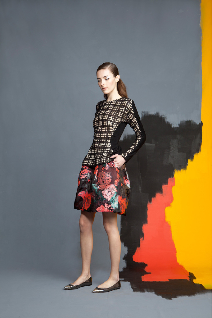 Lela Rose 2013�����㳡ͼ������ͼƬ
