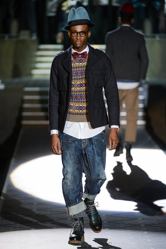 Dsquared2 2013�ﶬ��װ�㳡ͼ������ͼƬ