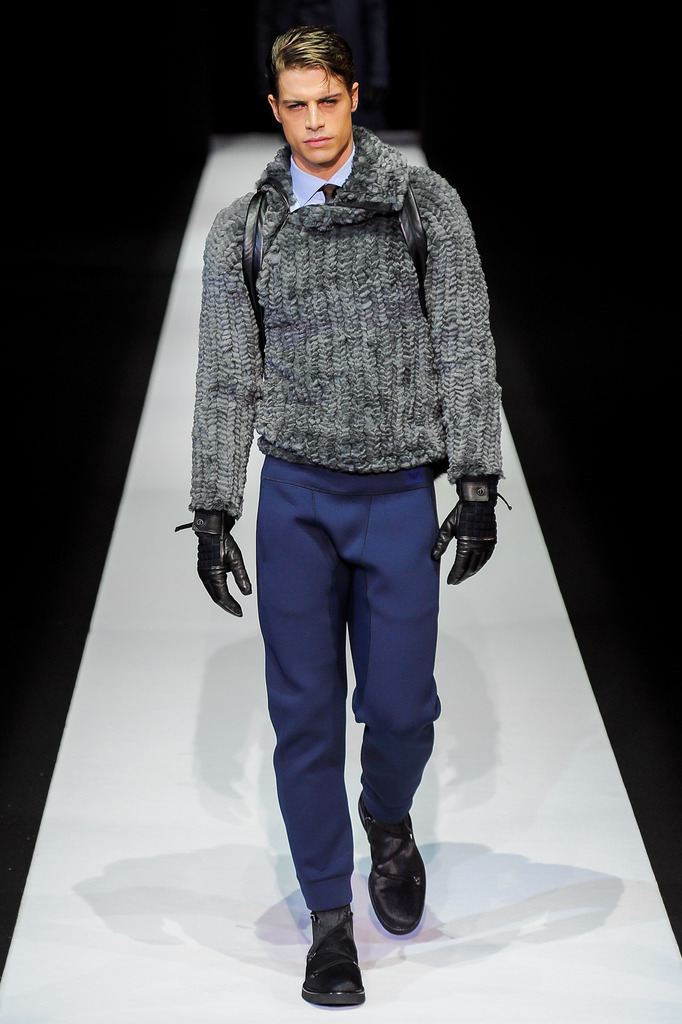 Emporio Armani 2013�ﶬ��װ�㳡ͼ������ͼƬ