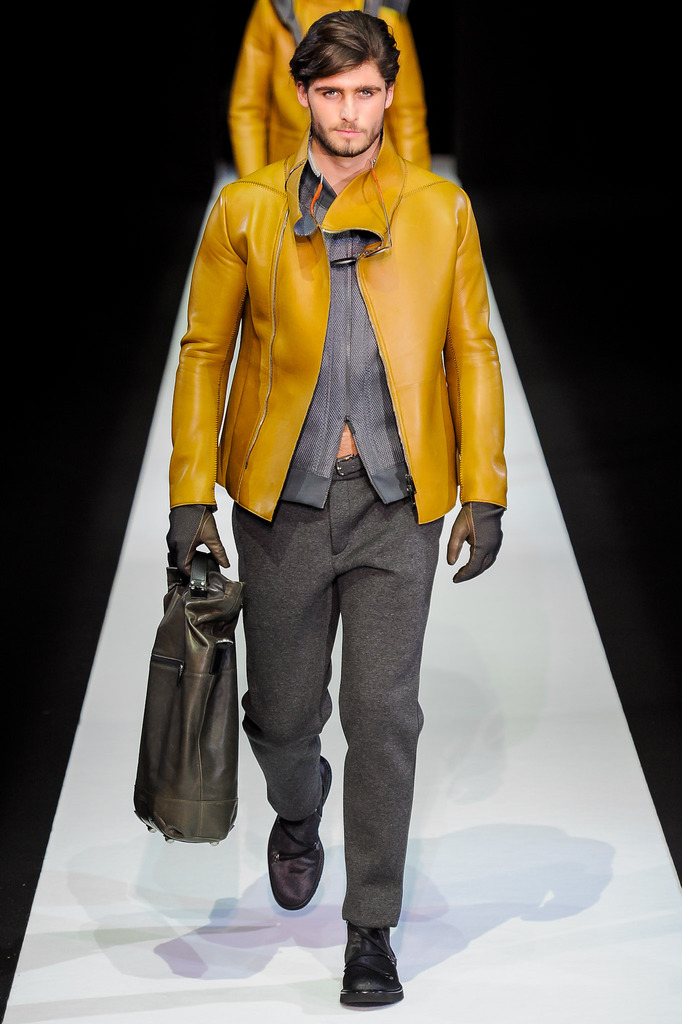 Emporio Armani 2013�ﶬ��װ�㳡ͼ������ͼƬ