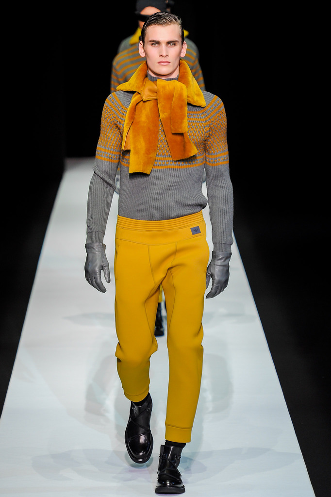 Emporio Armani 2013�ﶬ��װ�㳡ͼ������ͼƬ