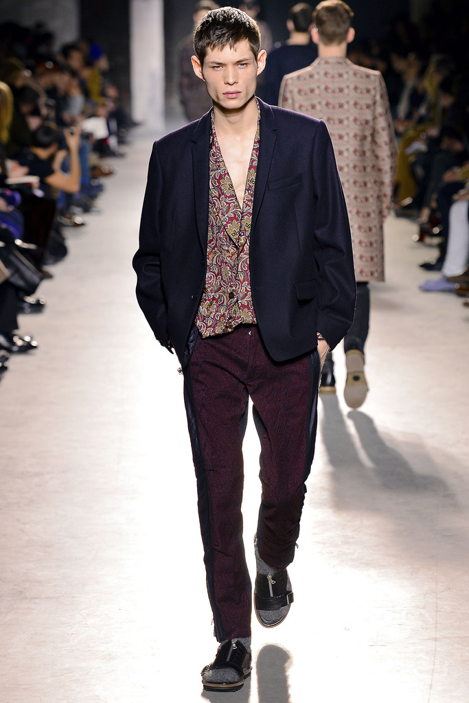 Dries Van Noten 2013�ﶬ��װ�㳡ͼ������ͼƬ