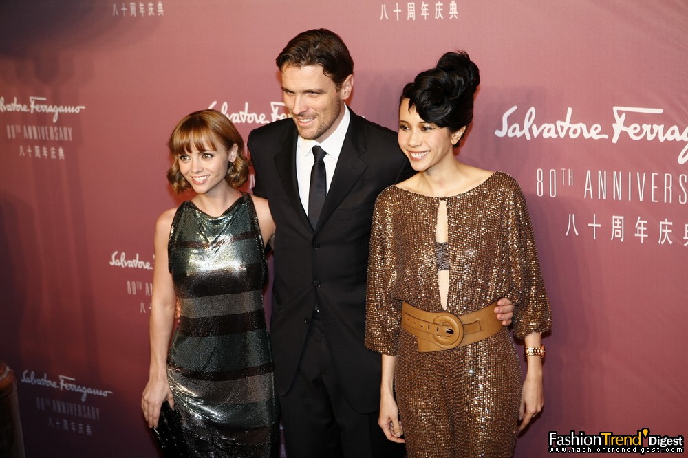 Cristina Ricci， James Ferragamo和莫文蔚 