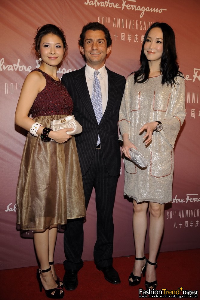 明星、嘉宾和Ferragamo家族成员 
