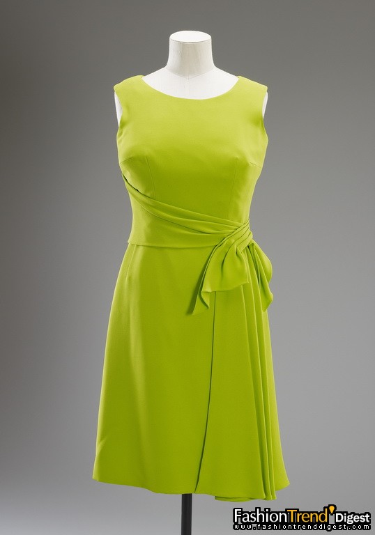 Day dress worn during the tour of Singapore and Malaysia, February- March 1972 