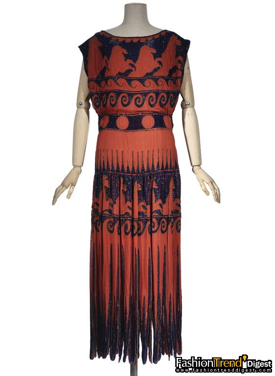 1921年秋冬系列晚礼服 