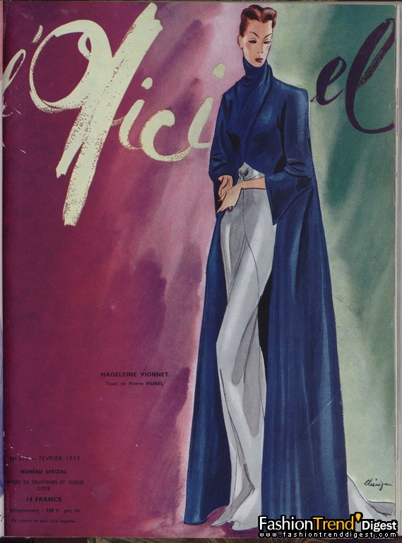 1939年杂志 L'Officiel 插图 