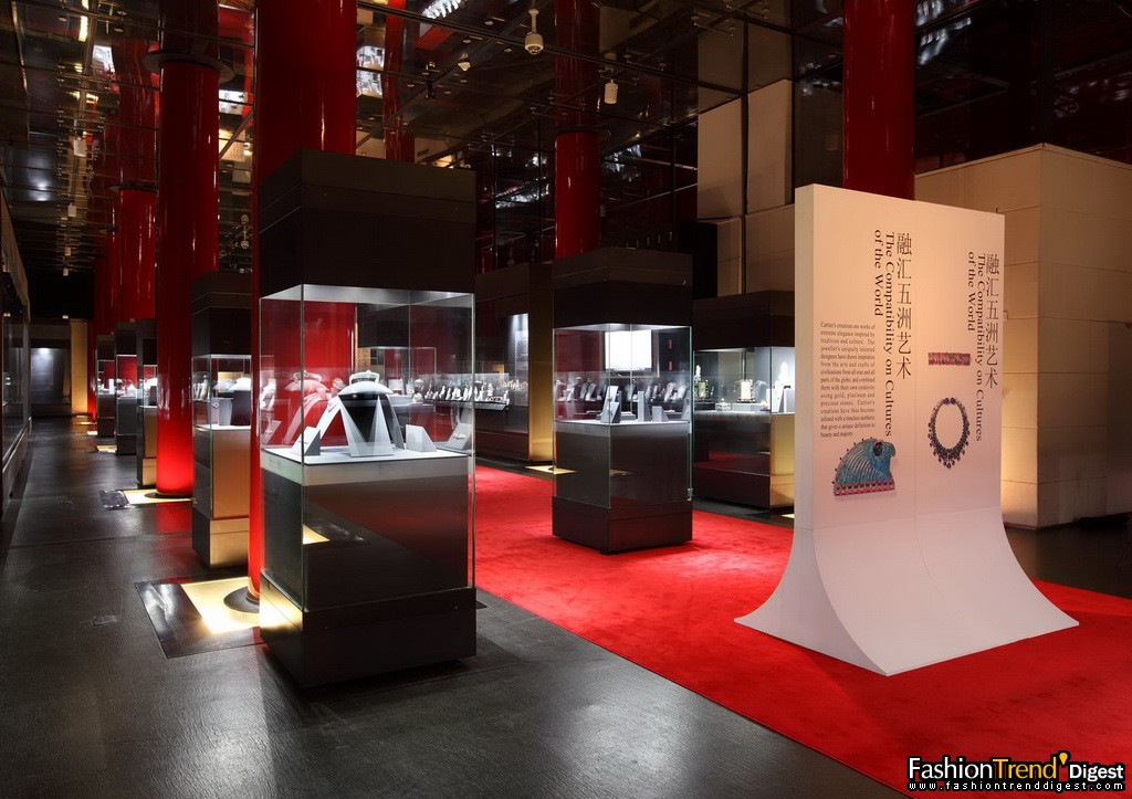 卡地亚珍宝艺术展展厅 