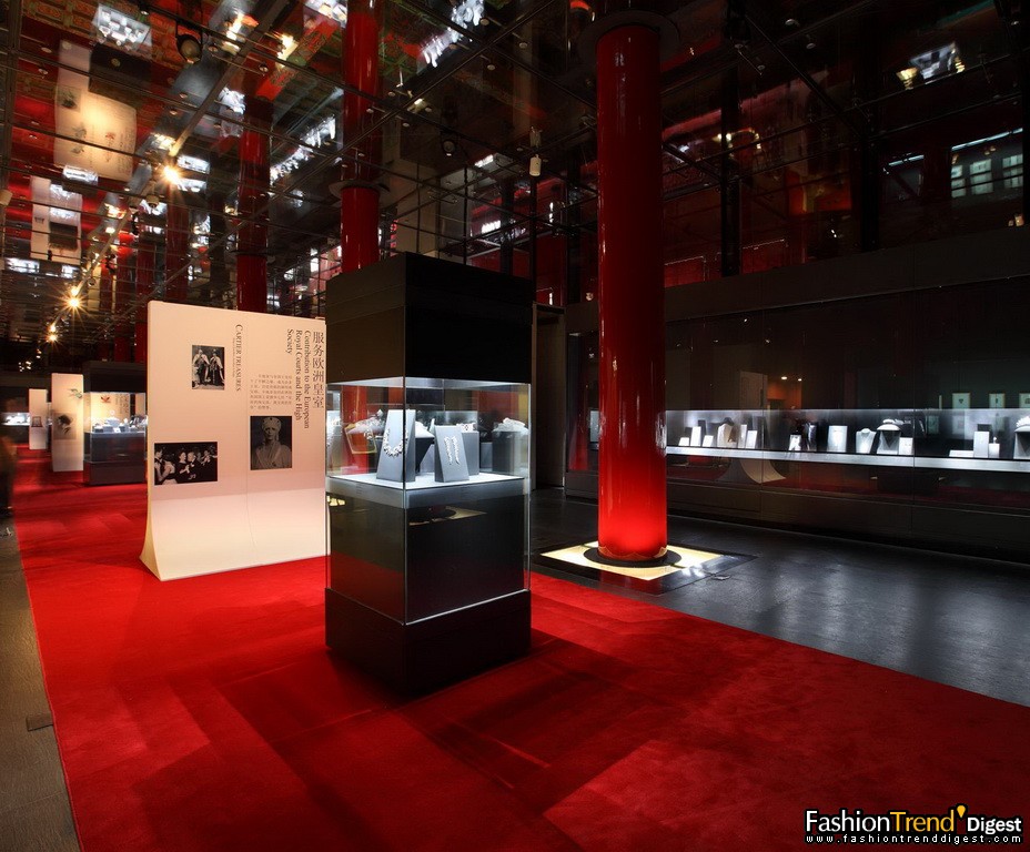 卡地亚珍宝艺术展展厅 