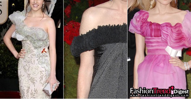 •Anna Kendrick in Marchesa with Cartier jewellery <br>
•Julianne Moore in Balenciaga and Bulgari earrings <br>
•Diane Kruger in christian Lacroix 