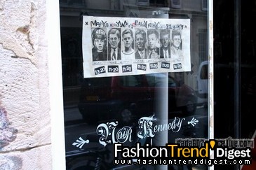 Shopping in Paris��noir kennedy