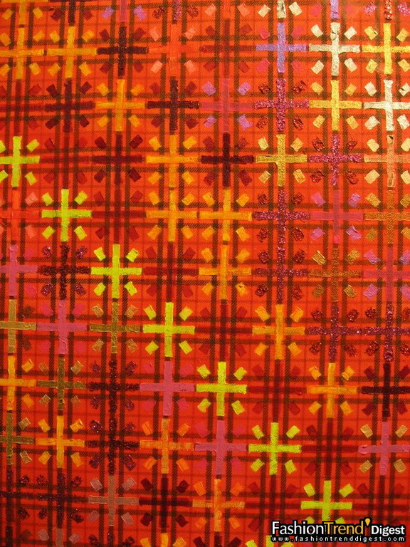 Hermès丝巾：油画 